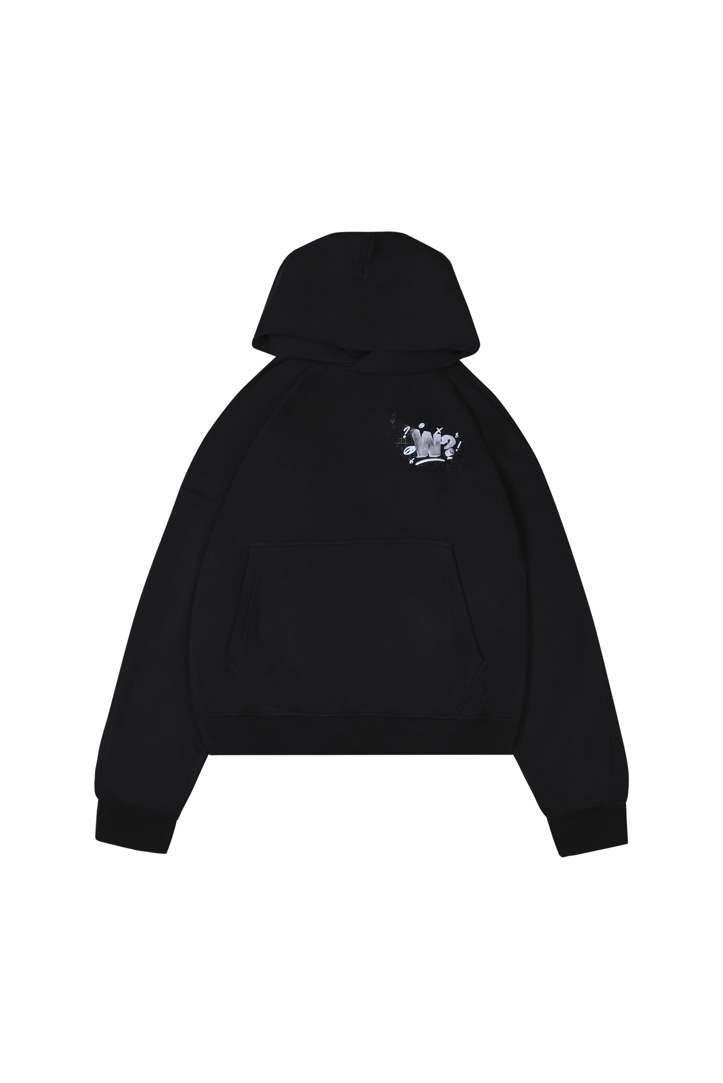 Hoodie Timestamp Black & Cloud