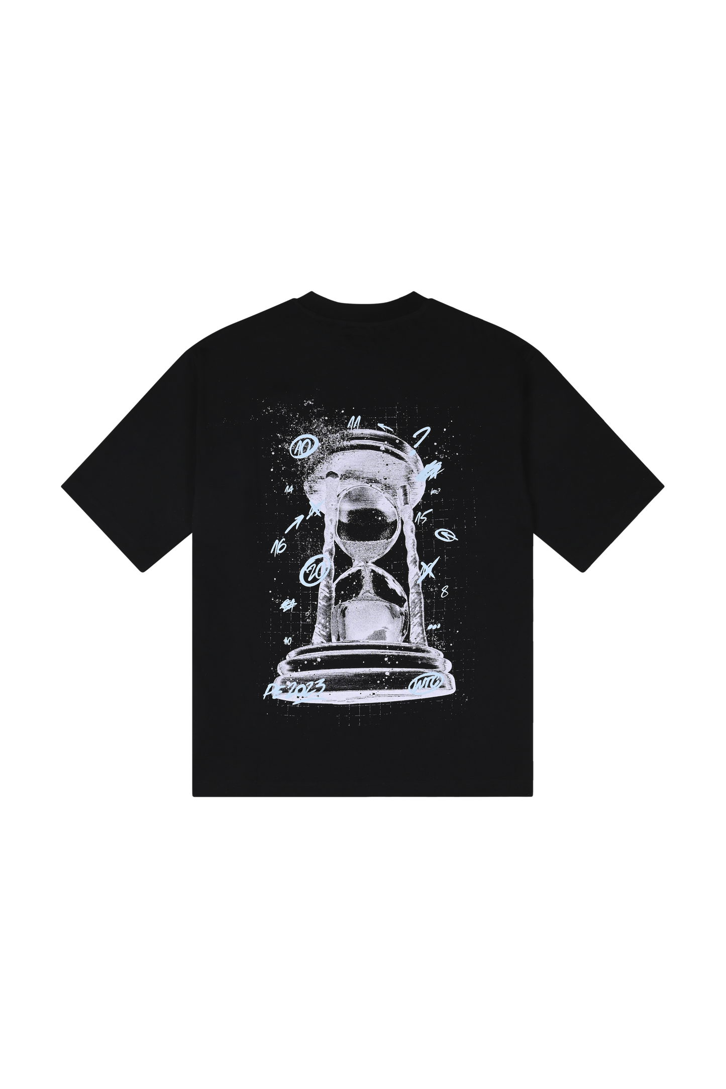 Tee-shirt Timestamp Black & Cloud